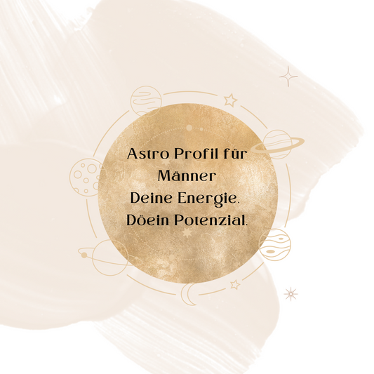 Astro Profil für Männer – Deine Energie, dein Potenzial